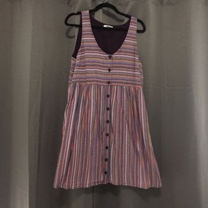 Madewell Rainbow Striped Jumper